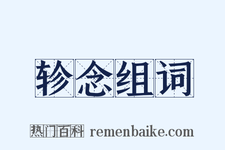 轸念组词是什么意思的图片